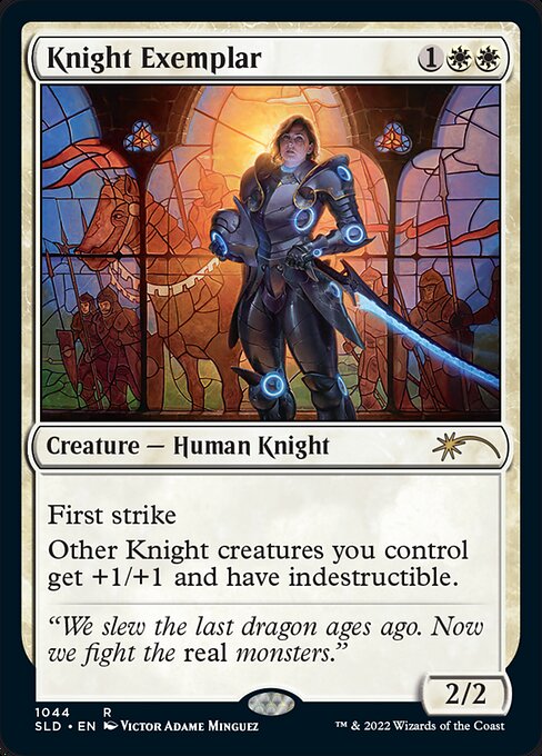 Knight Exemplar (1044) [Secret Lair Drop]