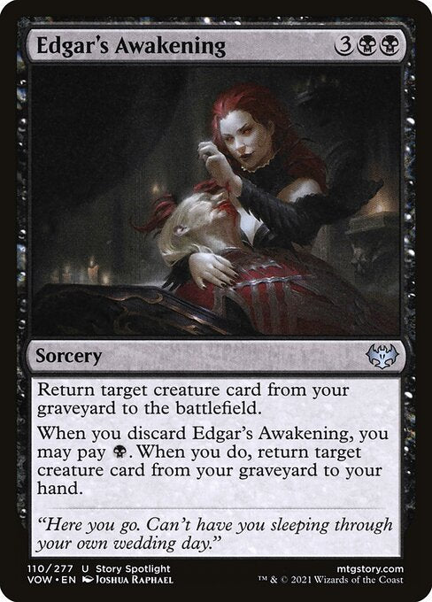 Edgar's Awakening (110) [Innistrad: Crimson Vow]