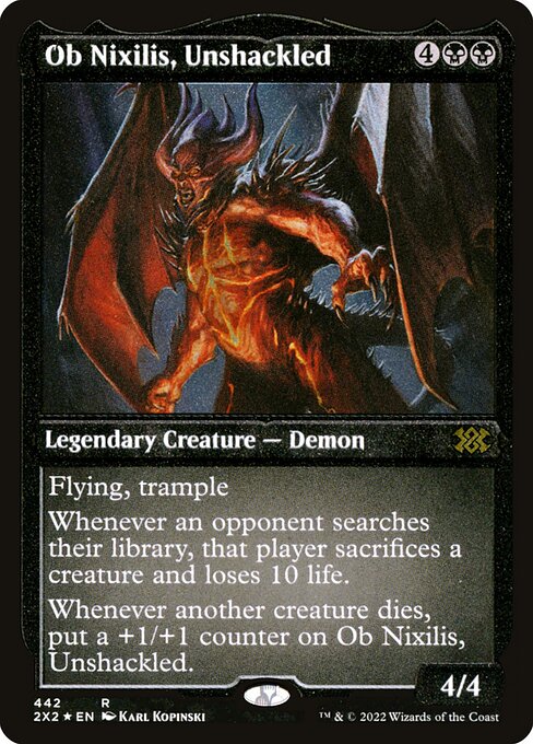 Ob Nixilis, Unshackled (442) [Double Masters 2022]