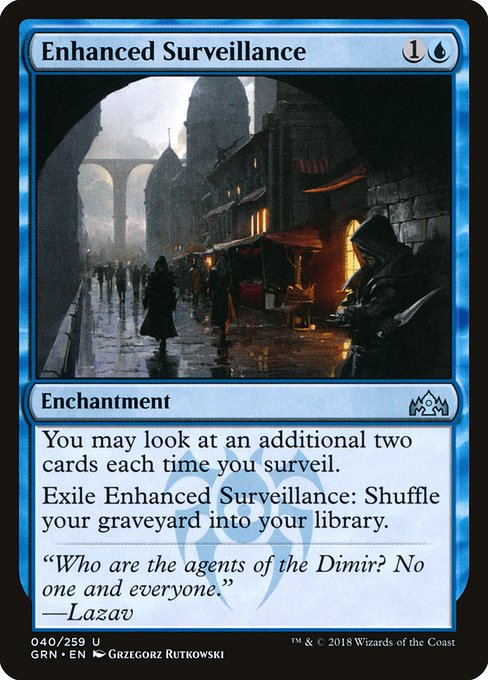Enhanced Surveillance (40) [Guilds of Ravnica]