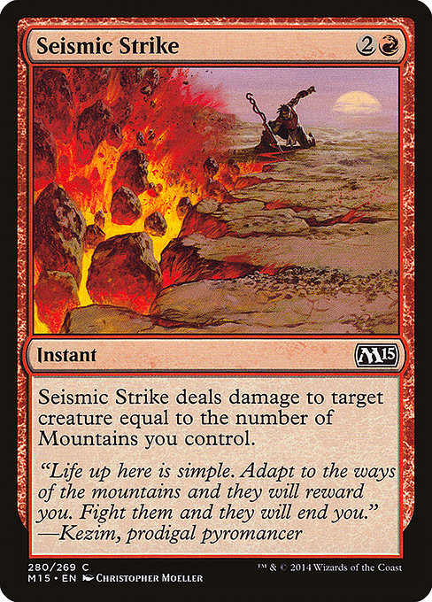Seismic Strike (280) [Magic 2015]