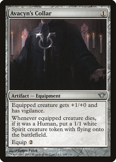 Avacyn's Collar (145) [Dark Ascension]
