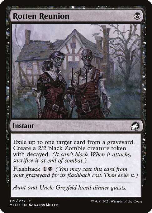 Rotten Reunion (119) [Innistrad: Midnight Hunt]