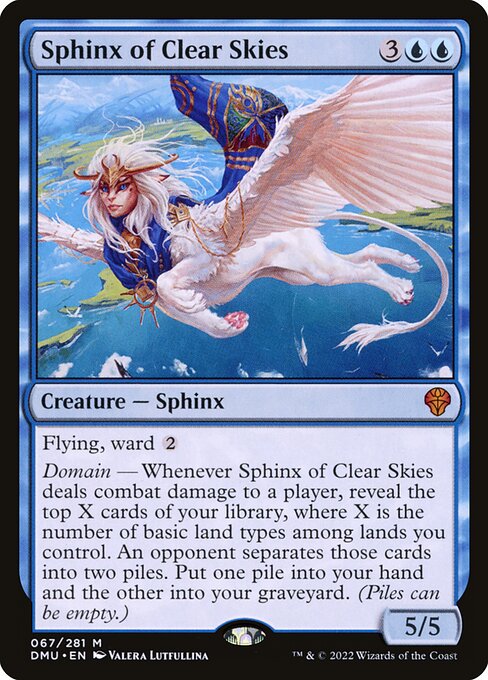 Sphinx of Clear Skies (67) [Dominaria United]