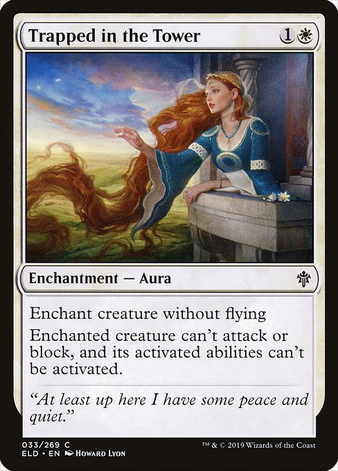 Trapped in the Tower (33) [Throne of Eldraine]