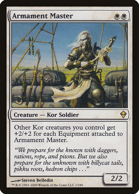 Armament Master (1) [Zendikar]