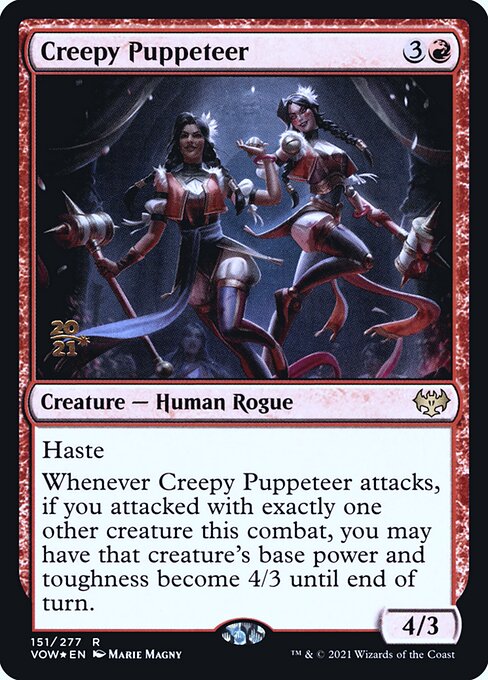 Creepy Puppeteer (151s) [Innistrad: Crimson Vow Promos]