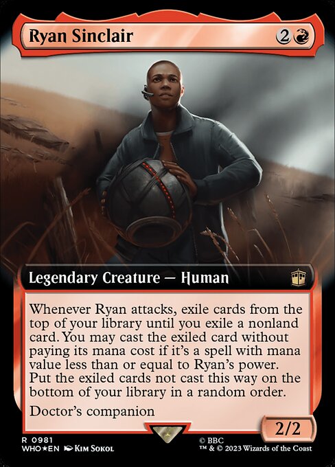 Ryan Sinclair (981) [Doctor Who] [Extended Art]