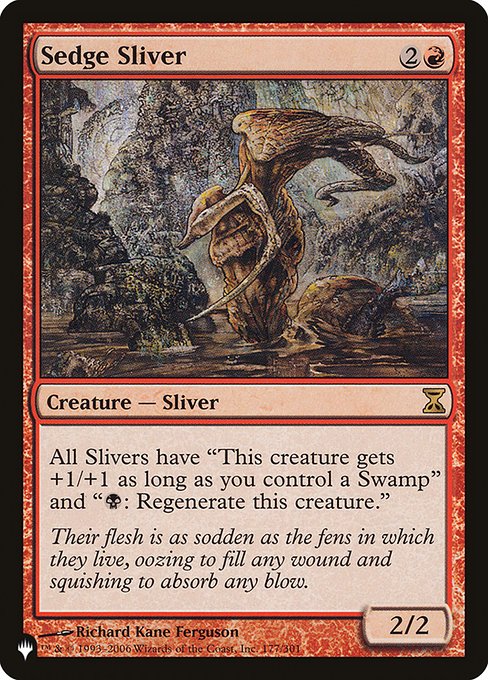 Sedge Sliver (TSP-177) [The List]