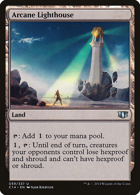 Arcane Lighthouse (59) [Commander 2014]