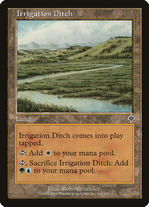 Irrigation Ditch (324) [Invasion]
