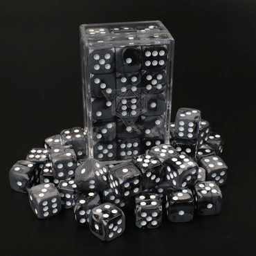 Die Hard Vanguard Nocturne &amp; Steel 30D6 14mm Dice Pack image 0