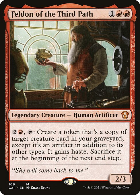 Feldon of the Third Path (169) [Commander 2021]
