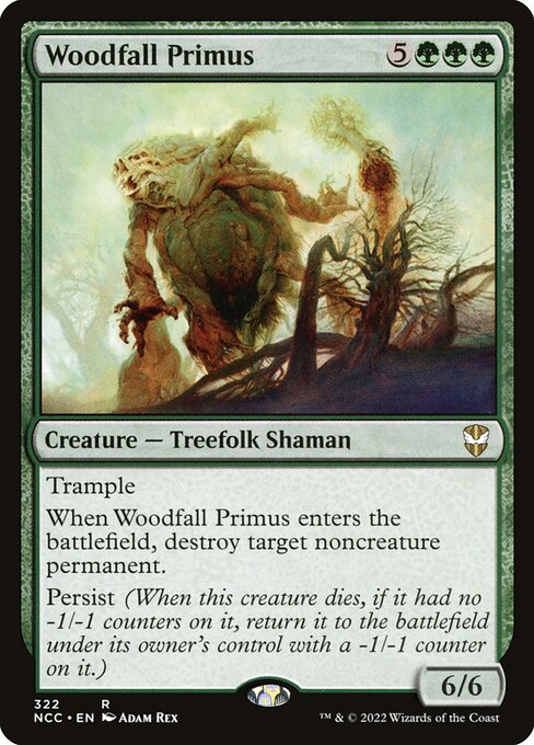 Woodfall Primus (322) [New Capenna Commander]