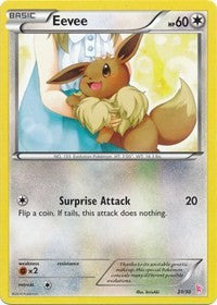 Eevee (21) (21/30) [XY Trainer Kit Sylveon and Noivern]