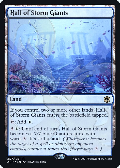 Hall of Storm Giants (257a) [Adventures in the Forgotten Realms Promos]