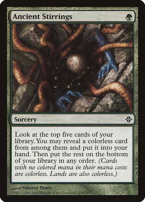 Ancient Stirrings (174) [Rise of the Eldrazi]