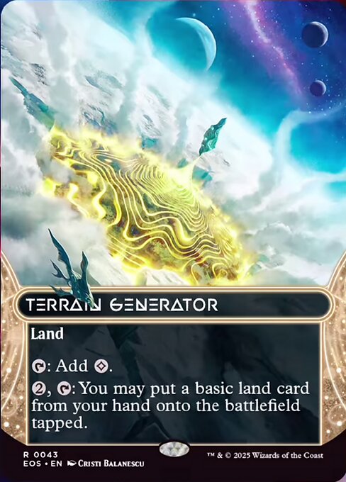 Terrain Generator (43) [Edge of Eternities: Stellar Sights]