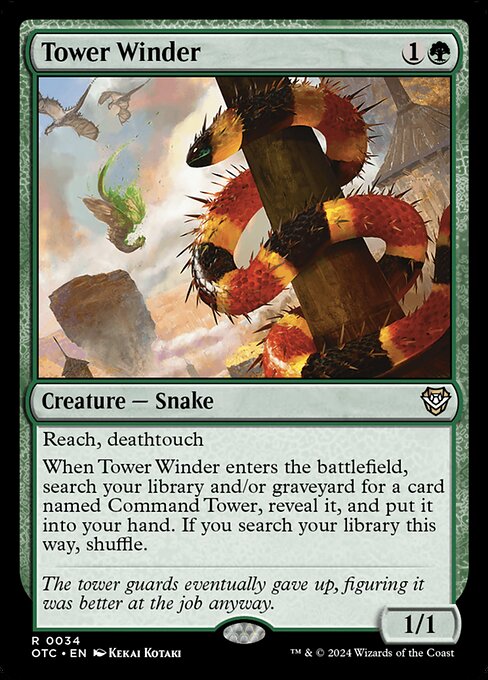Tower Winder (34) [Outlaws of Thunder Junction Commander]