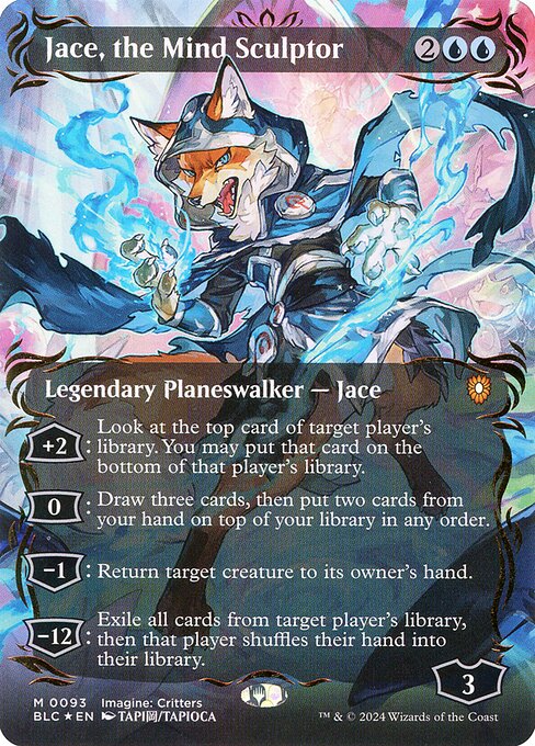 Jace, the Mind Sculptor (93) [Bloomburrow Commander]