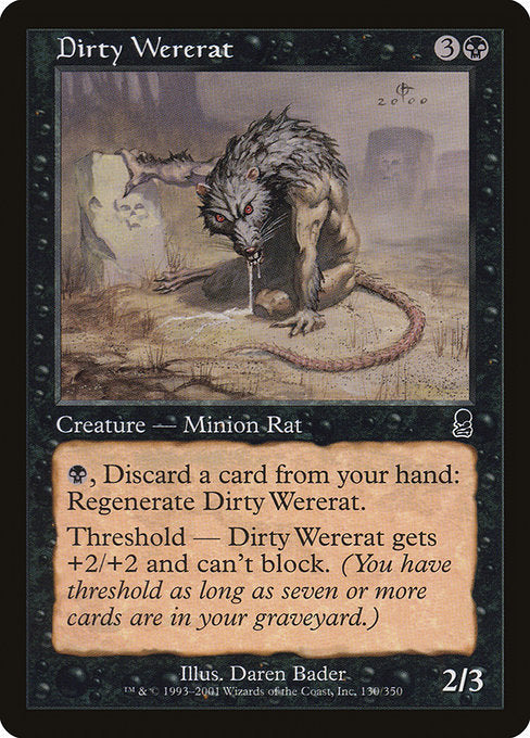 Dirty Wererat (130) [Odyssey]