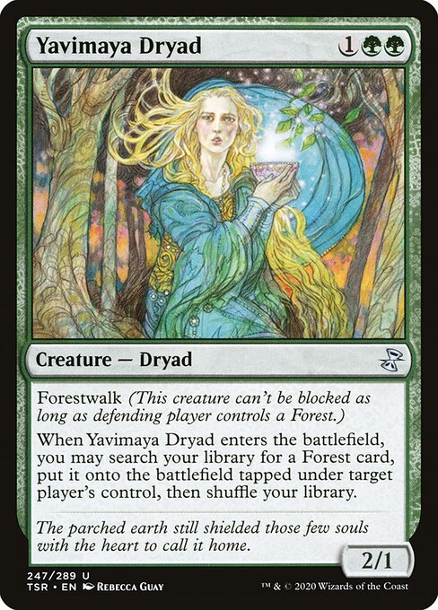 Yavimaya Dryad (247) [Time Spiral Remastered]