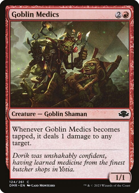 Goblin Medics (124) [Dominaria Remastered]