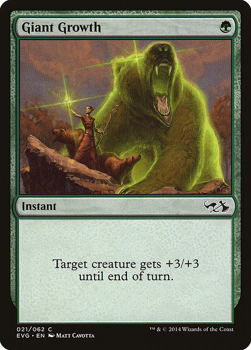 Giant Growth (21) [Duel Decks Anthology: Elves vs. Goblins]
