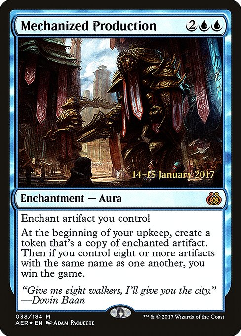 Mechanized Production (38s) [Aether Revolt Promos]