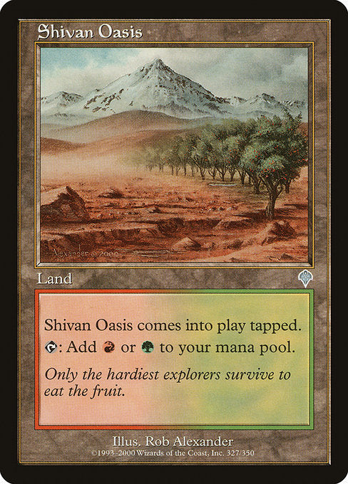Shivan Oasis (327) [Invasion]