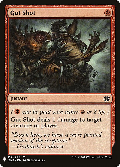 Gut Shot (MM2-117) [The List]