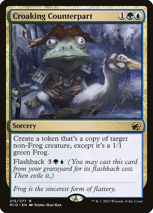 Croaking Counterpart (215) [Innistrad: Midnight Hunt]
