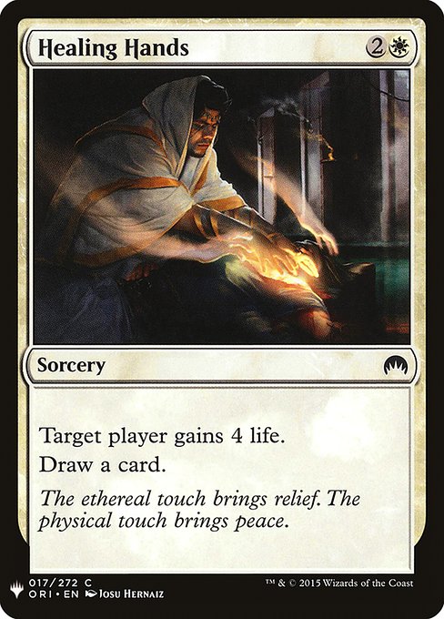 Healing Hands (ORI-17) [The List]