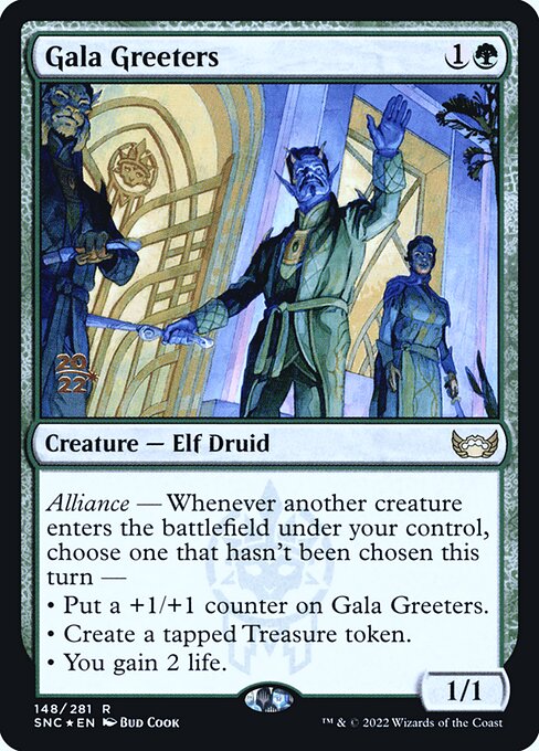 Gala Greeters (148s) [Streets of New Capenna Promos]
