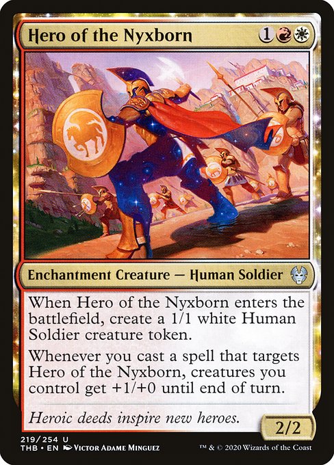 Hero of the Nyxborn (219) [Theros Beyond Death]