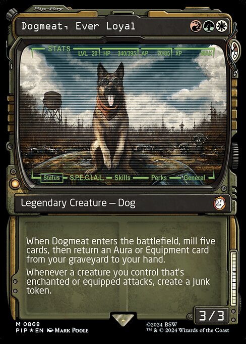 Dogmeat, Ever Loyal (868) [Fallout] [Showcase]