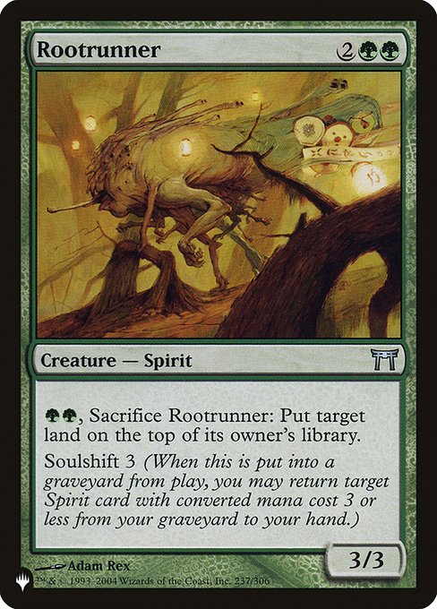 Rootrunner (CHK-237) [The List]