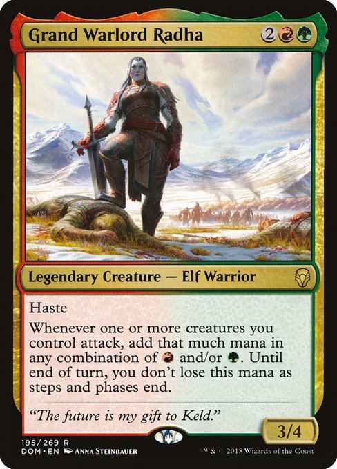 Grand Warlord Radha (195) [Dominaria]
