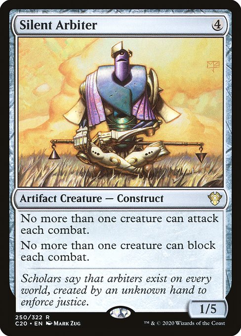 Silent Arbiter (250) [Commander 2020]