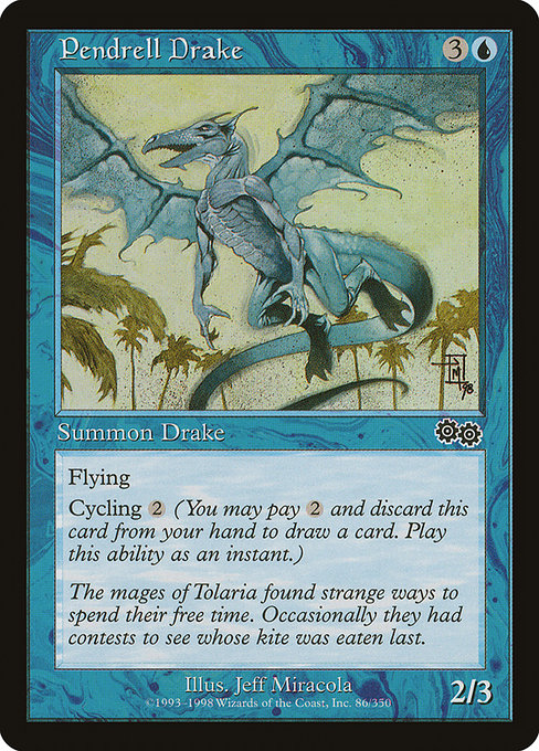 Pendrell Drake (86) [Urza's Saga]