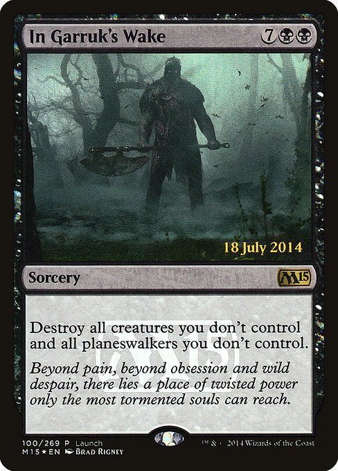 In Garruk's Wake (100) [Magic 2015 Promos]