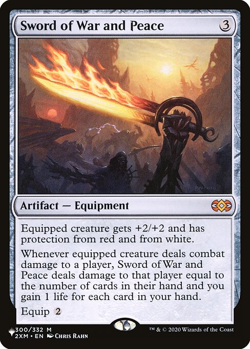 Sword of War and Peace (2XM-300) [The List]