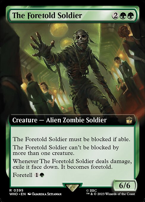 The Foretold Soldier (395) [Doctor Who] [Extended Art]