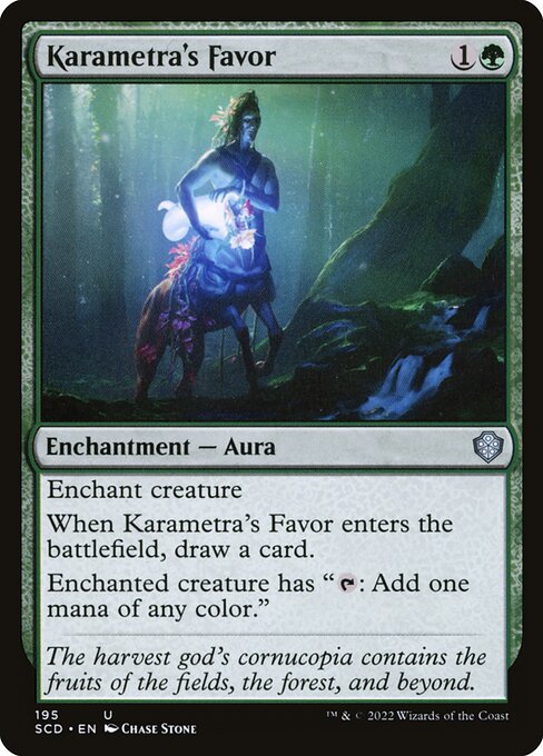 Karametra's Favor (195) [Starter Commander Decks]