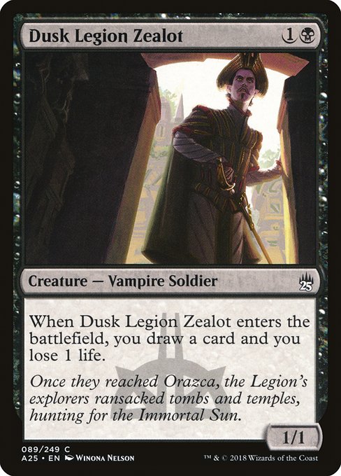 Dusk Legion Zealot (89) [Masters 25]