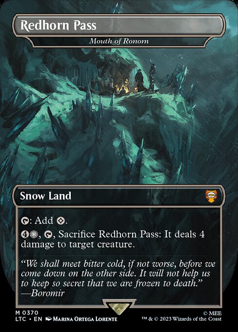 Mouth of Ronom (370) [Tales of Middle-earth Commander] [Borderless]