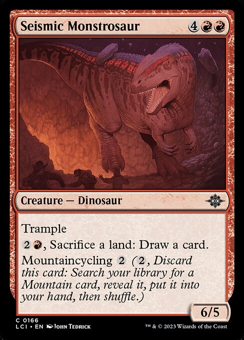 Seismic Monstrosaur (166) [The Lost Caverns of Ixalan]