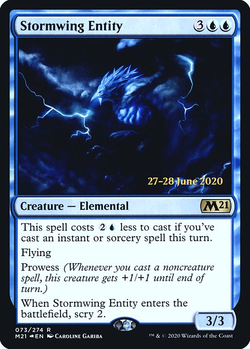 Stormwing Entity (73s) [Core Set 2021 Promos]