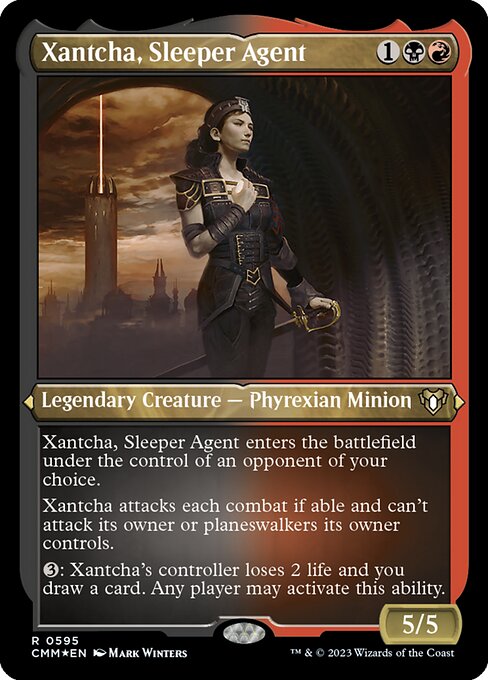 Xantcha, Sleeper Agent (595) [Commander Masters]