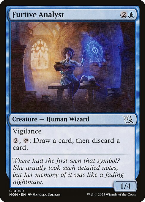 Furtive Analyst (59) [March of the Machine]